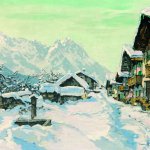 figura hans winterstimmung bei seefeld in tirol